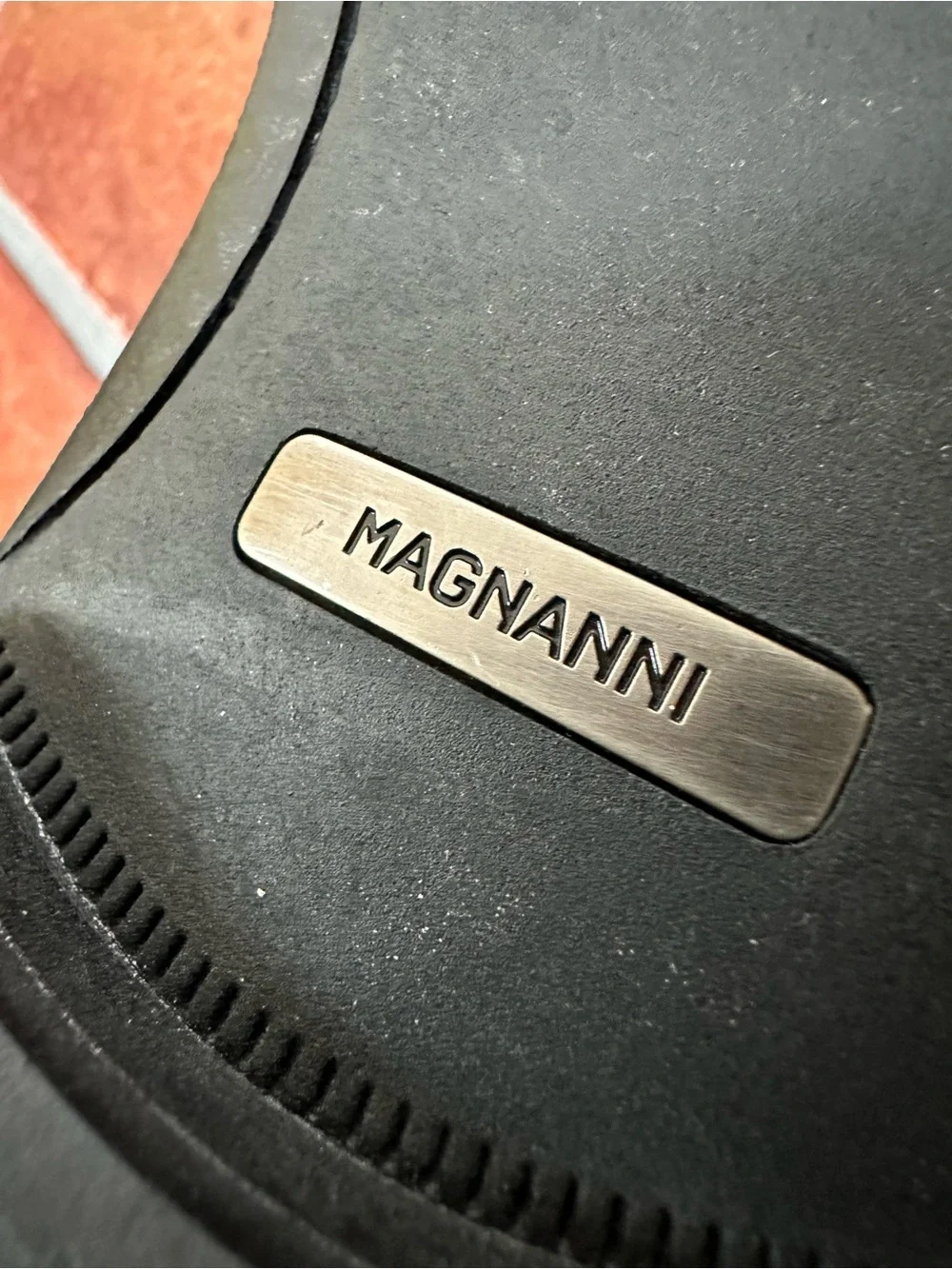Magnanni Naxos Leather Cap-Toe Derby Shoes